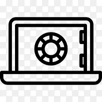 笔记本电脑图标-空若网 笔记本电脑图标-空若网