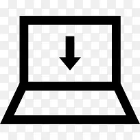 笔记本电脑图标-空若网 笔记本电脑图标-空若网