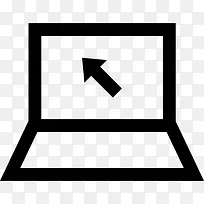 笔记本电脑图标-空若网 笔记本电脑图标-空若网