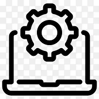 笔记本电脑图标-空若网 笔记本电脑图标-空若网