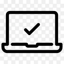 笔记本电脑图标-空若网 笔记本电脑图标-空若网