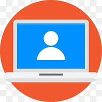 笔记本电脑图标-空若网 笔记本电脑图标-空若网