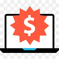 笔记本电脑图标-空若网 笔记本电脑图标-空若网