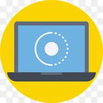 笔记本电脑图标-空若网 笔记本电脑图标-空若网