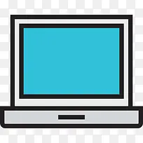 笔记本电脑图标-空若网 笔记本电脑图标-空若网