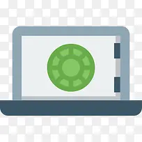 笔记本电脑图标-空若网 笔记本电脑图标-空若网