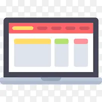 笔记本电脑图标-空若网 笔记本电脑图标-空若网