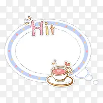 卡通可爱对话框边框-空若网 卡通可爱对话框边框-空若网