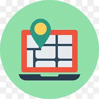 笔记本电脑图标-空若网 笔记本电脑图标-空若网