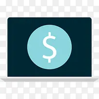 笔记本电脑图标-空若网 笔记本电脑图标-空若网