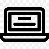 笔记本电脑图标-空若网 笔记本电脑图标-空若网
