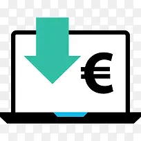 笔记本电脑图标-空若网 笔记本电脑图标-空若网