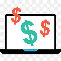 笔记本电脑图标-空若网 笔记本电脑图标-空若网