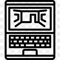 笔记本电脑图标-空若网 笔记本电脑图标-空若网