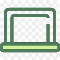 笔记本电脑图标-空若网 笔记本电脑图标-空若网