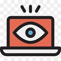 笔记本电脑图标-空若网 笔记本电脑图标-空若网