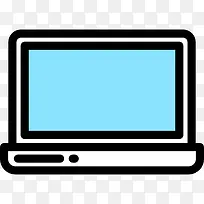笔记本电脑图标-空若网 笔记本电脑图标-空若网