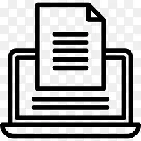 笔记本电脑图标-空若网 笔记本电脑图标-空若网