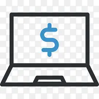 笔记本电脑图标-空若网 笔记本电脑图标-空若网