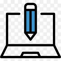 笔记本电脑图标-空若网 笔记本电脑图标-空若网
