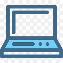 笔记本电脑图标-空若网 笔记本电脑图标-空若网