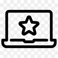 笔记本电脑图标-空若网 笔记本电脑图标-空若网