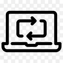 笔记本电脑图标-空若网 笔记本电脑图标-空若网