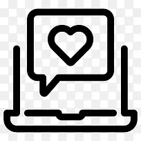 笔记本电脑图标-空若网 笔记本电脑图标-空若网