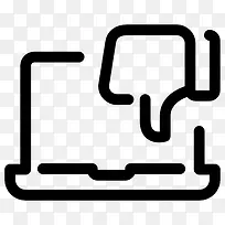 笔记本电脑图标-空若网 笔记本电脑图标-空若网