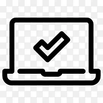 笔记本电脑图标-空若网 笔记本电脑图标-空若网