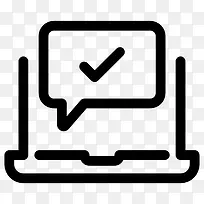 笔记本电脑图标-空若网 笔记本电脑图标-空若网