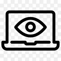 笔记本电脑图标-空若网 笔记本电脑图标-空若网