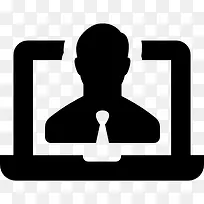 笔记本电脑图标-空若网 笔记本电脑图标-空若网