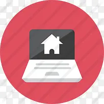 笔记本电脑图标-空若网 笔记本电脑图标-空若网