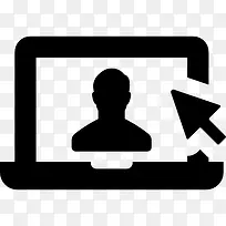 笔记本电脑图标-空若网 笔记本电脑图标-空若网