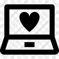 笔记本电脑图标-空若网 笔记本电脑图标-空若网