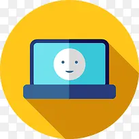 笔记本电脑图标-空若网 笔记本电脑图标-空若网