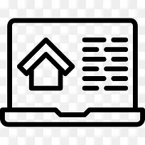 笔记本电脑图标-空若网 笔记本电脑图标-空若网