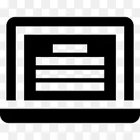 笔记本电脑图标-空若网 笔记本电脑图标-空若网