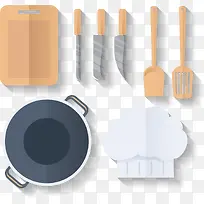 矢量手绘厨房用具-空若网 矢量手绘厨房用具-空若网