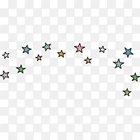 卡通手绘星星-空若网 卡通手绘星星-空若网