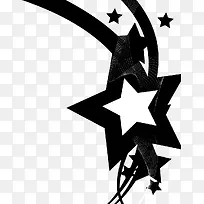 卡通手绘星星线条-空若网 卡通手绘星星线条-空若网