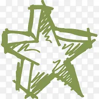 卡通手绘星星-空若网 卡通手绘星星-空若网