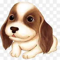 可爱手绘小狗动物-空若网 可爱手绘小狗动物-空若网