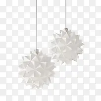 白色刺球形灯具-空若网 白色刺球形灯具-空若网