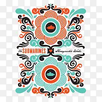 复古时尚装饰花纹-空若网 复古时尚装饰花纹-空若网