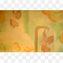 橙色花纹背景-空若网 橙色花纹背景-空若网