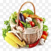 手提篮里面的蔬菜-空若网 手提篮里面的蔬菜-空若网