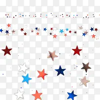 彩色五角星装饰-空若网 彩色五角星装饰-空若网