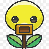 AI手绘喇叭芽图标-空若网 AI手绘喇叭芽图标-空若网